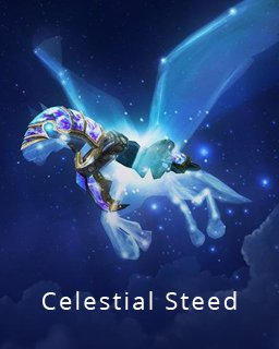 World of Warcraft Celestial Steed krabice