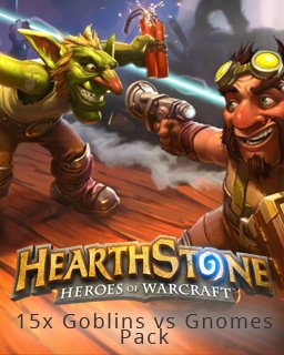 15x Hearthstone Goblins vs Gnomes Pack