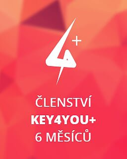 Key4You+ Členství (6 měsíců)