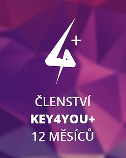 Key4You+ Členství (12 měsíců)