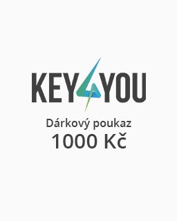 Dárkový poukaz v hodnotě 1000,- CZK