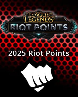 LOL Riot Points 2025 EU