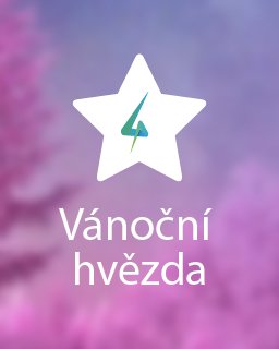 Vánoční hvězda krabice