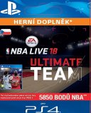 NBA Live 18 Ultimate Team 5850 Points