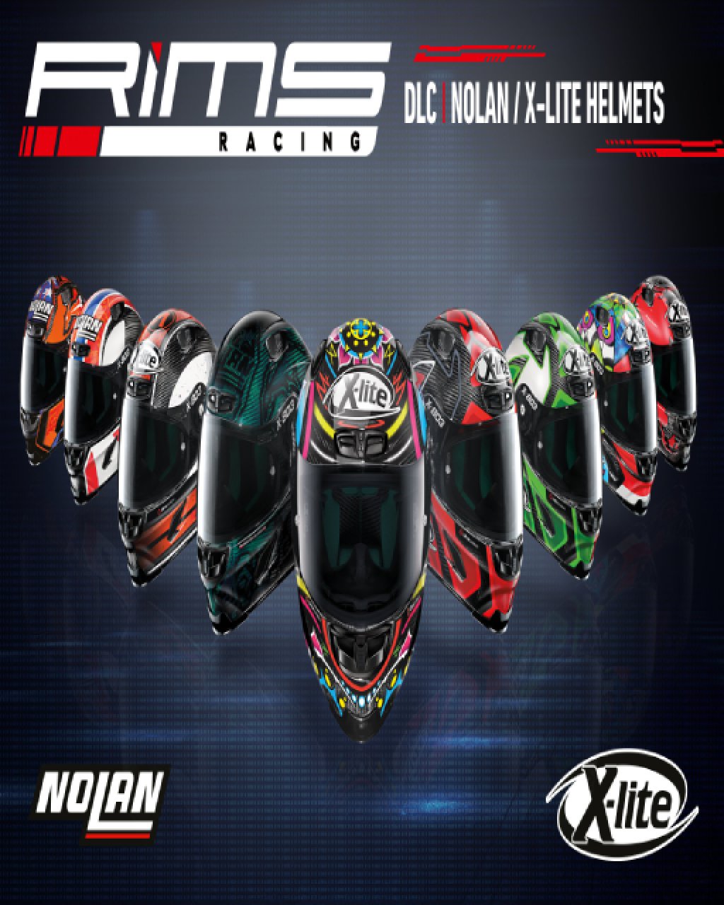 RiMS Racing Nolan X-LITE Helmets