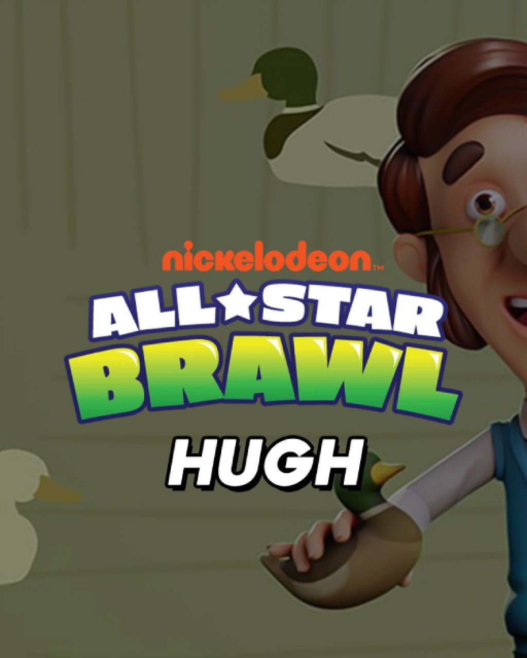 Nickelodeon All-Star Brawl Hugh Neutron Brawler Pack