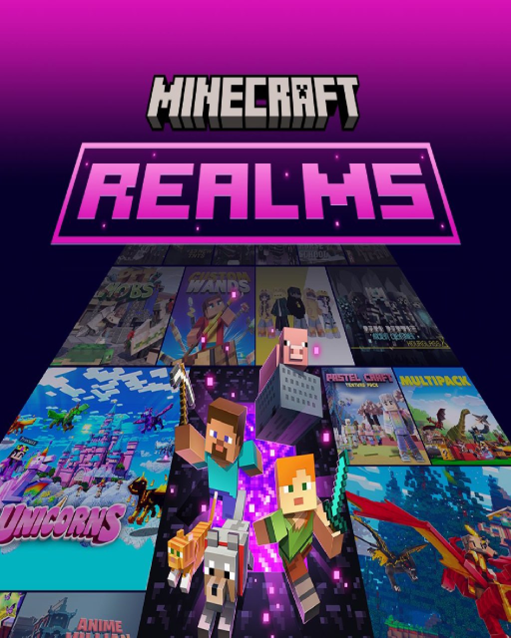 Minecraft Realms Plus 3 měsíce
