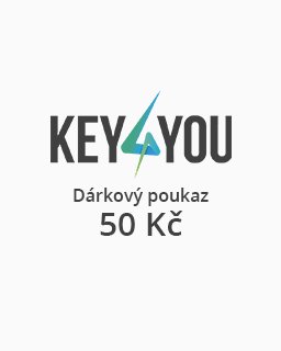 Dárkový poukaz v hodnotě 50,- CZK krabice