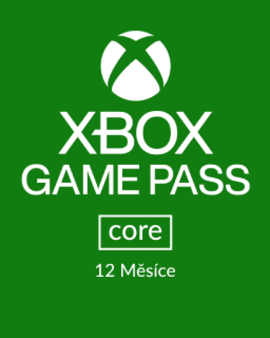 Microsoft Xbox Game Pass Core členství 12 měsíců