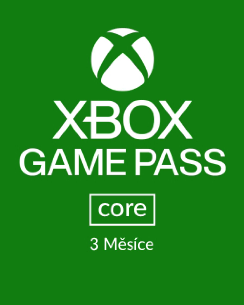 Microsoft Xbox Game Pass Core členství 3 měsíce