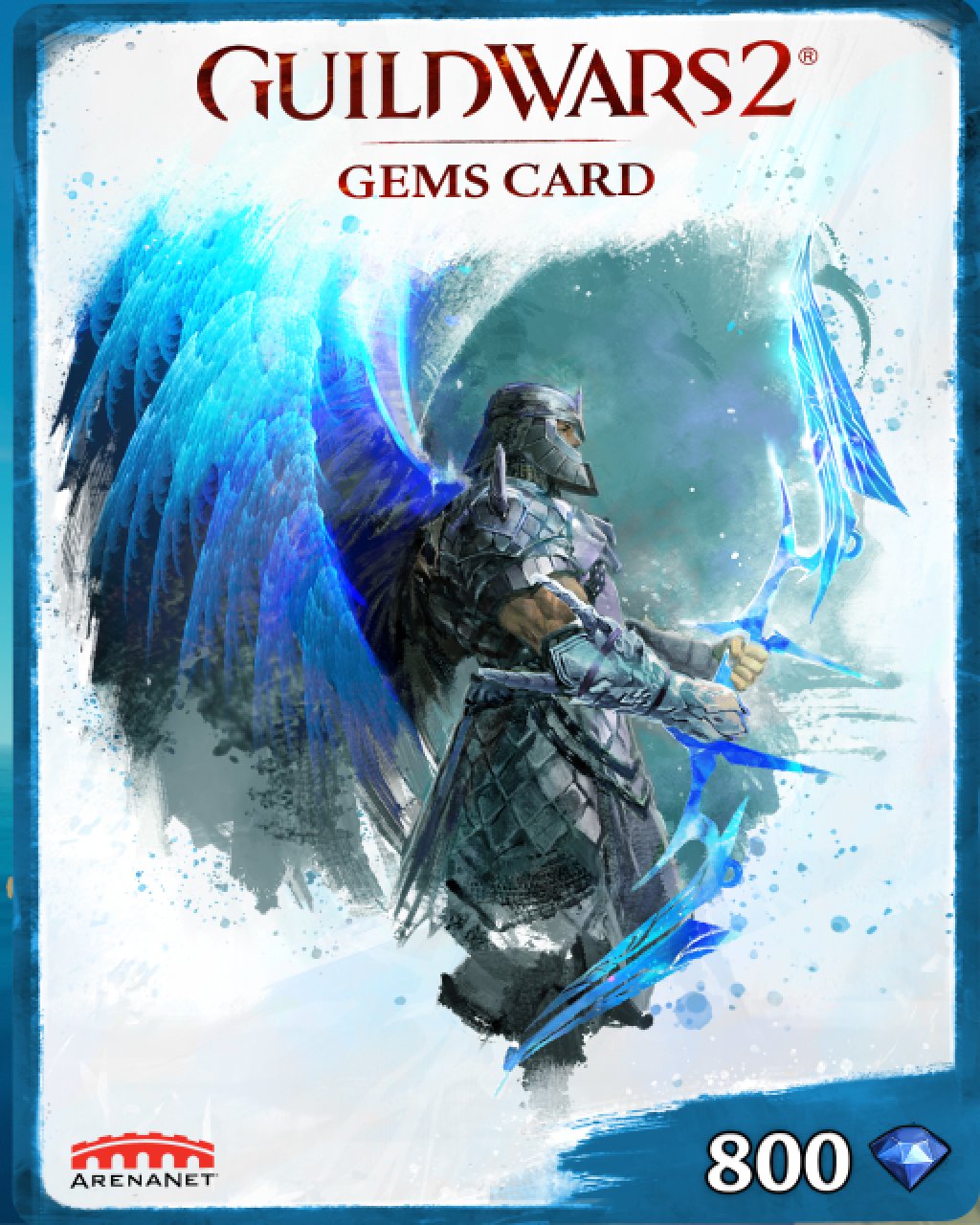 Guild Wars 2 800 Gem Card