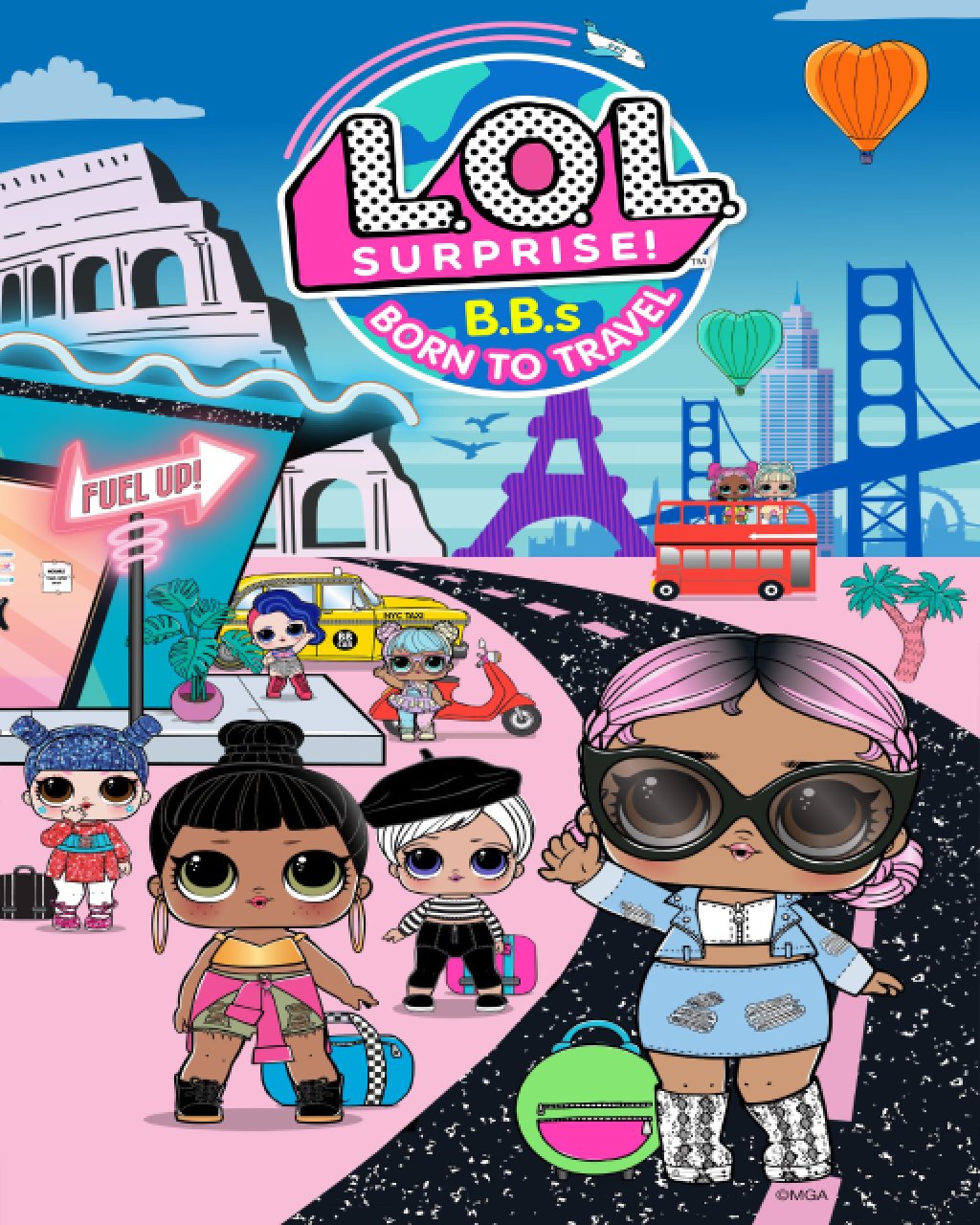 L.O.L. Surprise! B.B.s BORN TO TRAVEL