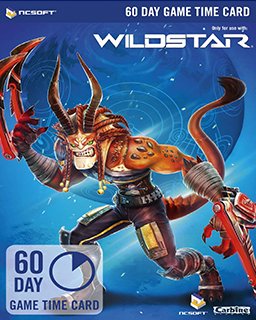Wildstar EU 60 Dní předplacená karta krabice