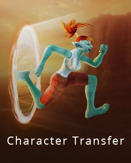 World of Warcraft Character Transfer krabice