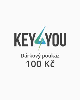 Dárkový poukaz v hodnotě 100,- CZK krabice