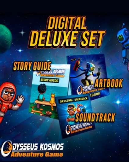 Odysseus Kosmos and his Robot Quest Digital Deluxe Set