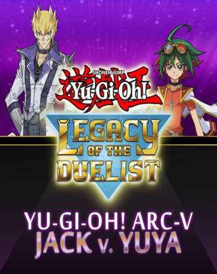 Yu-Gi-Oh! ARC-V Jack Atlas vs Yuya