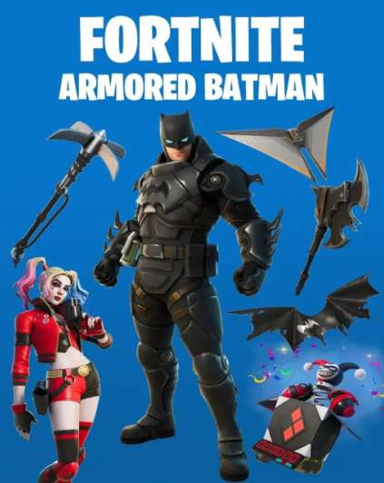 Fortnite Armored Batman Zero Skin