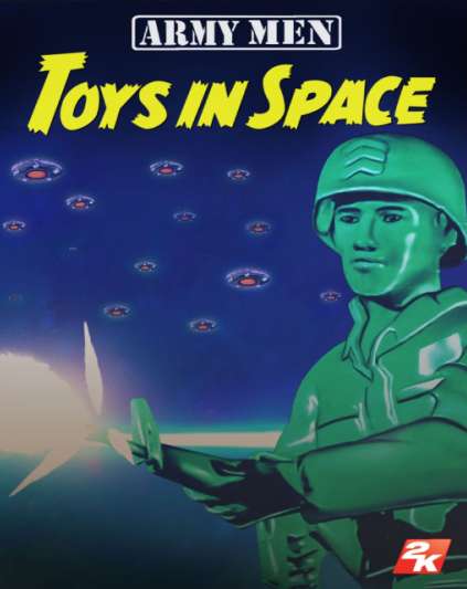 Army Men Toys in Space