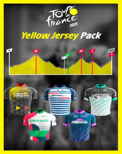 Tour de France 2025 Yellow Jersey Pack