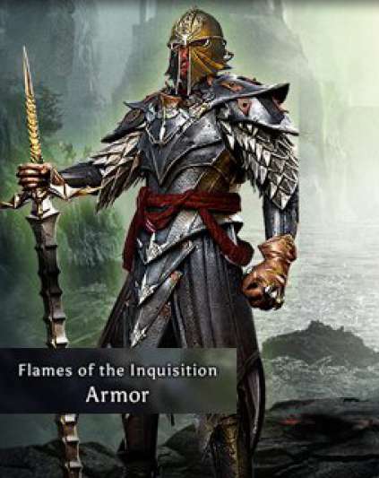 The Flames of the Inquisition Armor