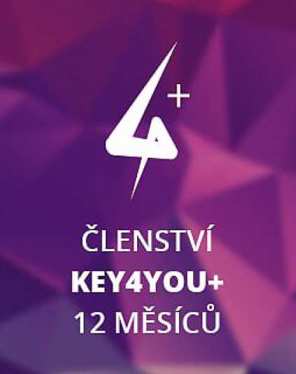 Key4You+ Členství (12 měsíců)
