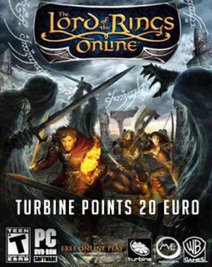 The Lord of the Rings Online Turbine points 10 Euro