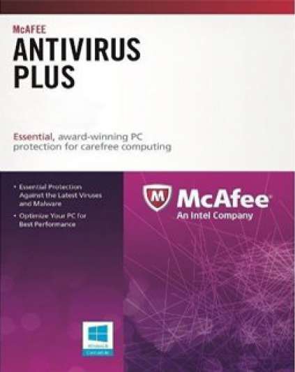 McAfee AntiVirus Plus 1lic. 1 rok