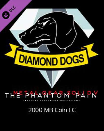 Metal Gear Solid V The Phantom Pain 2000 MB Coin LC