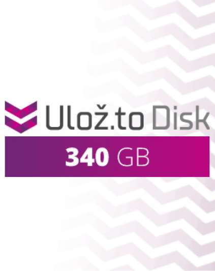 Datový balíček Ulož.to Disk 340 GB