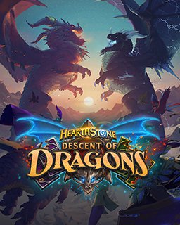 Hearthstone Descent of Dragons Mega Bundle krabice