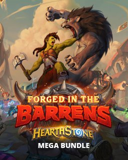Hearthstone Forged in the Barrens Mega Bundle krabice