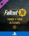 Fallout 76 1000+100 Atoms