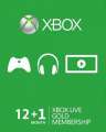 Xbox Live Gold 12+1m