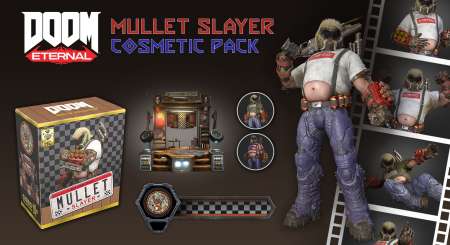 DOOM Eternal Mullet Slayer Master Collection Cosmetic Pack 1