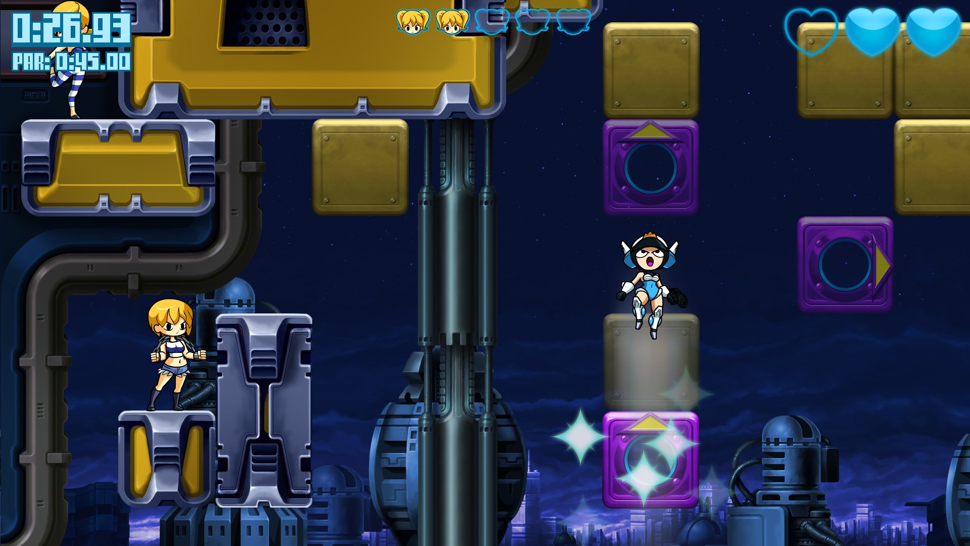 Mighty Switch Force! Hyper Drive Edition 3