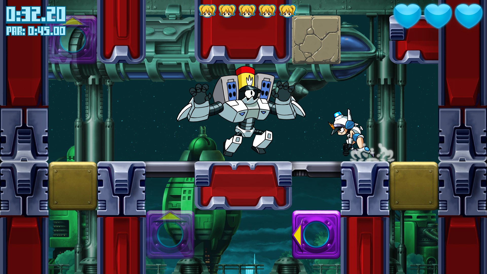 Mighty Switch Force! Hyper Drive Edition 4