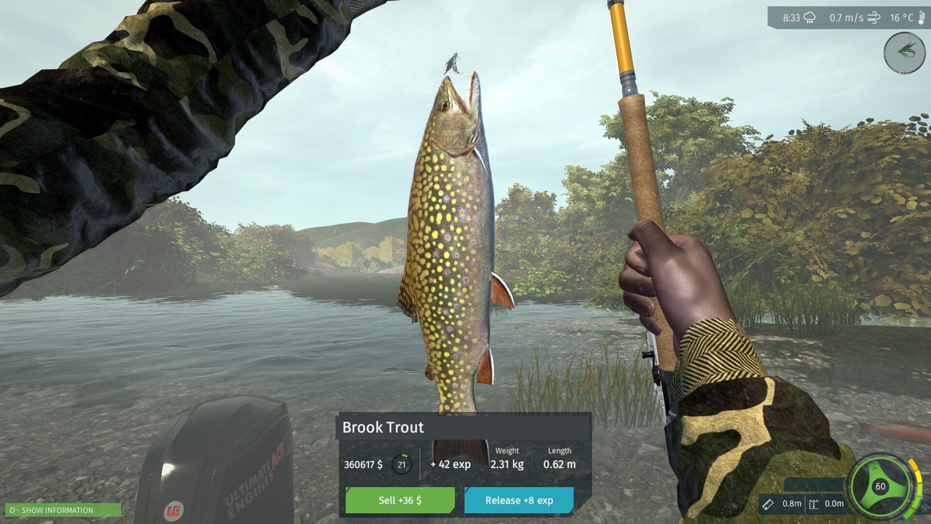 Ultimate Fishing Simulator Taupo Lake 6