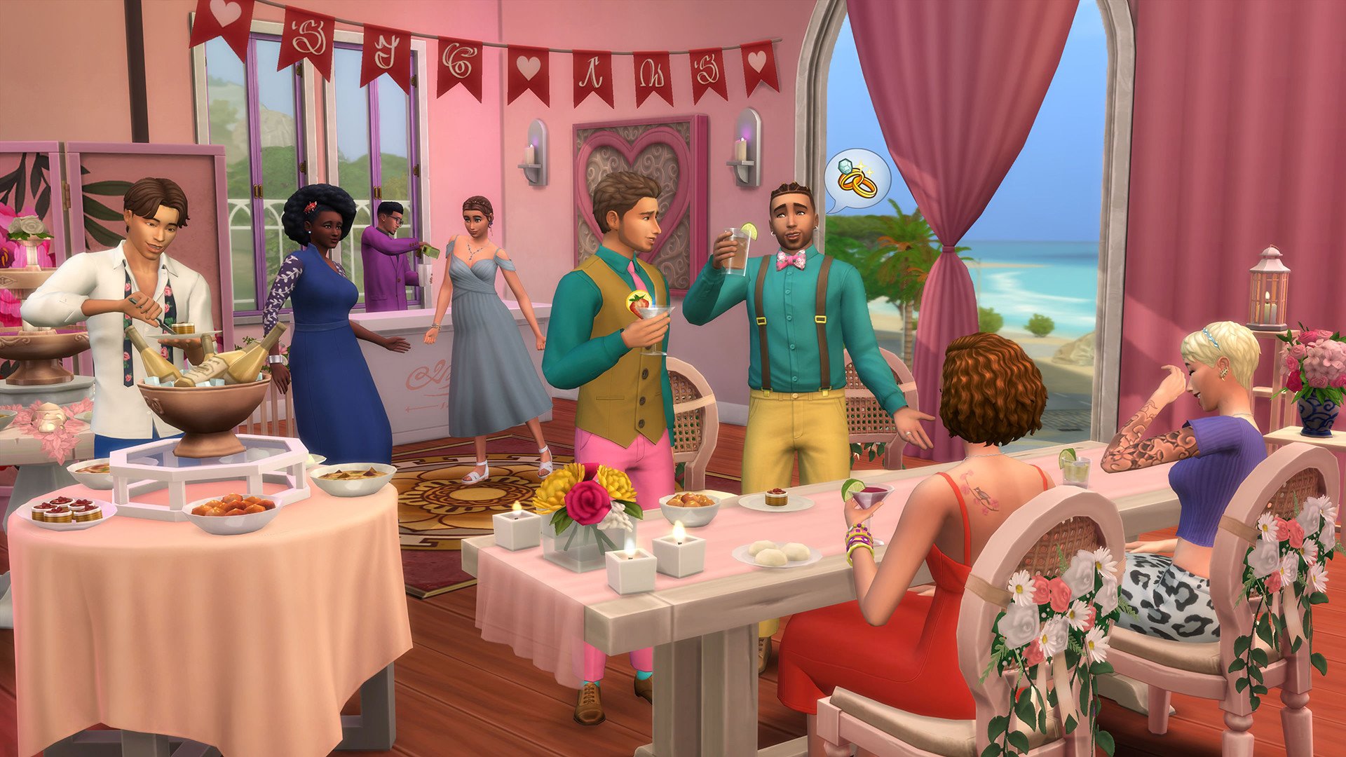 The Sims 4 Svatební příběhy 1