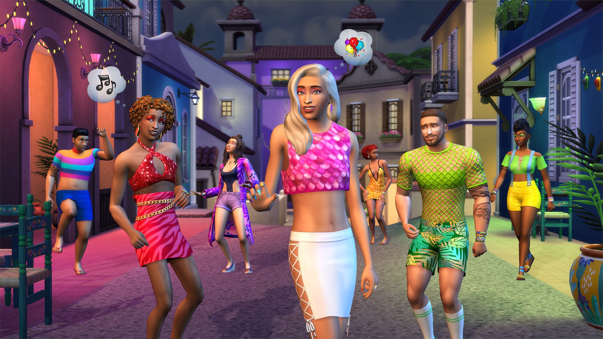 The Sims 4 Styl karnevalu 1