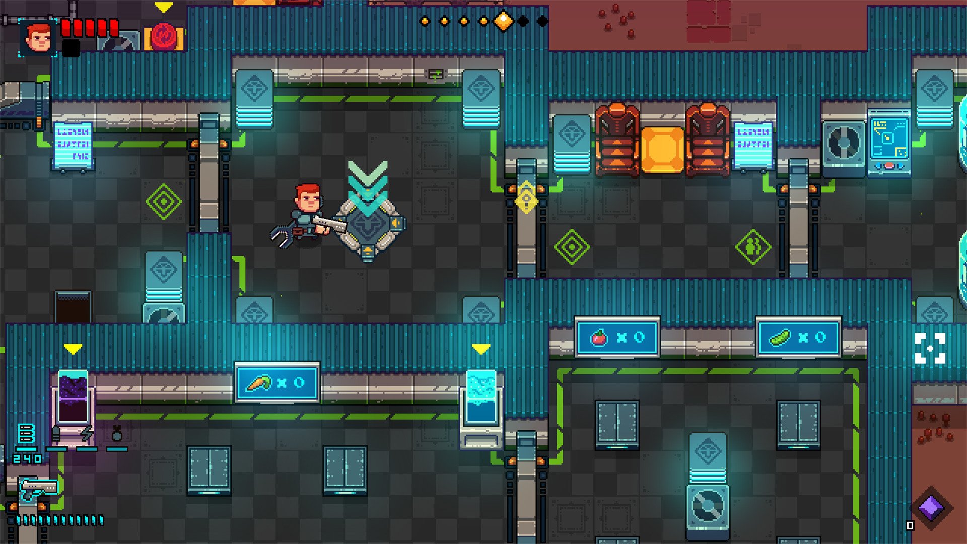 Space Robinson Hardcore Roguelike Action 4