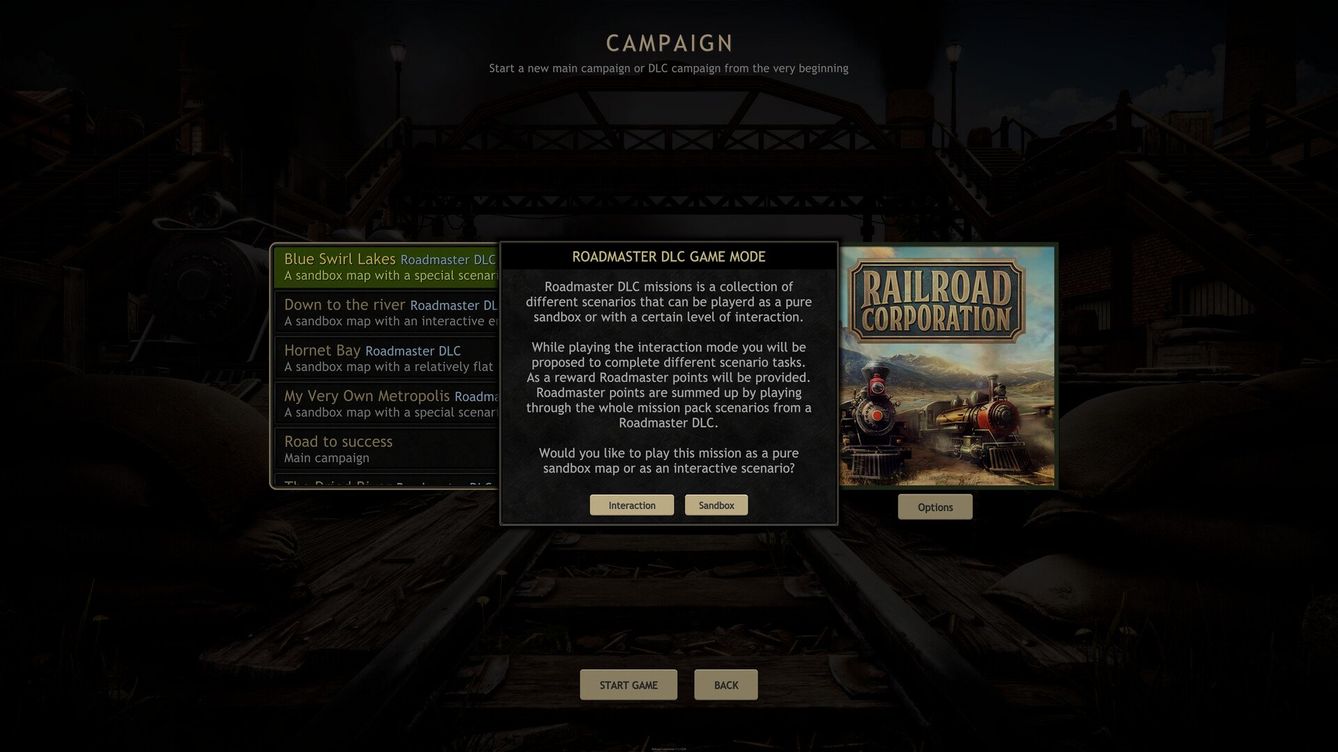 Railroad Corporation Roadmaster Mission Pack 2