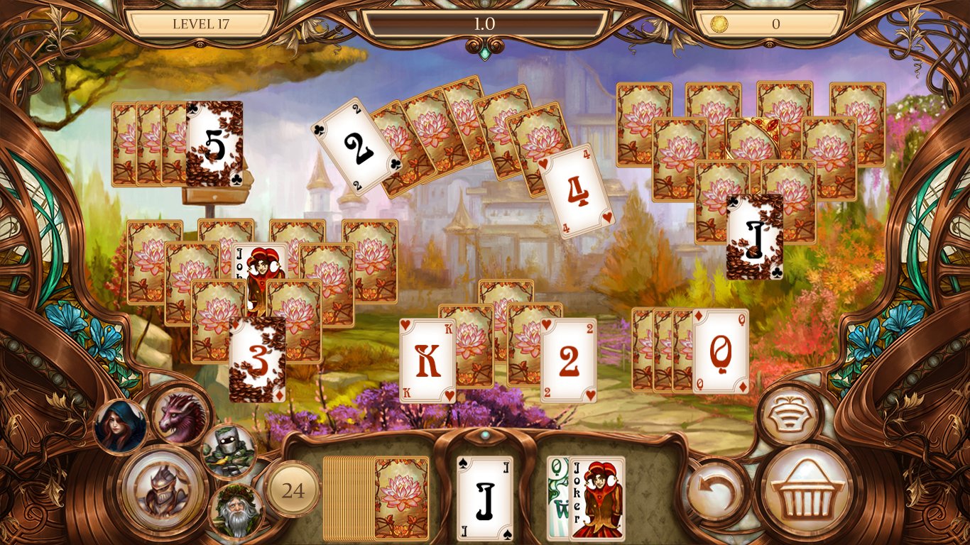 Snow White Solitaire. Charmed Kingdom 3