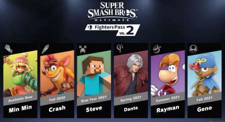 Super Smash Bros. Ultimate Fighters Pass vol. 2 2