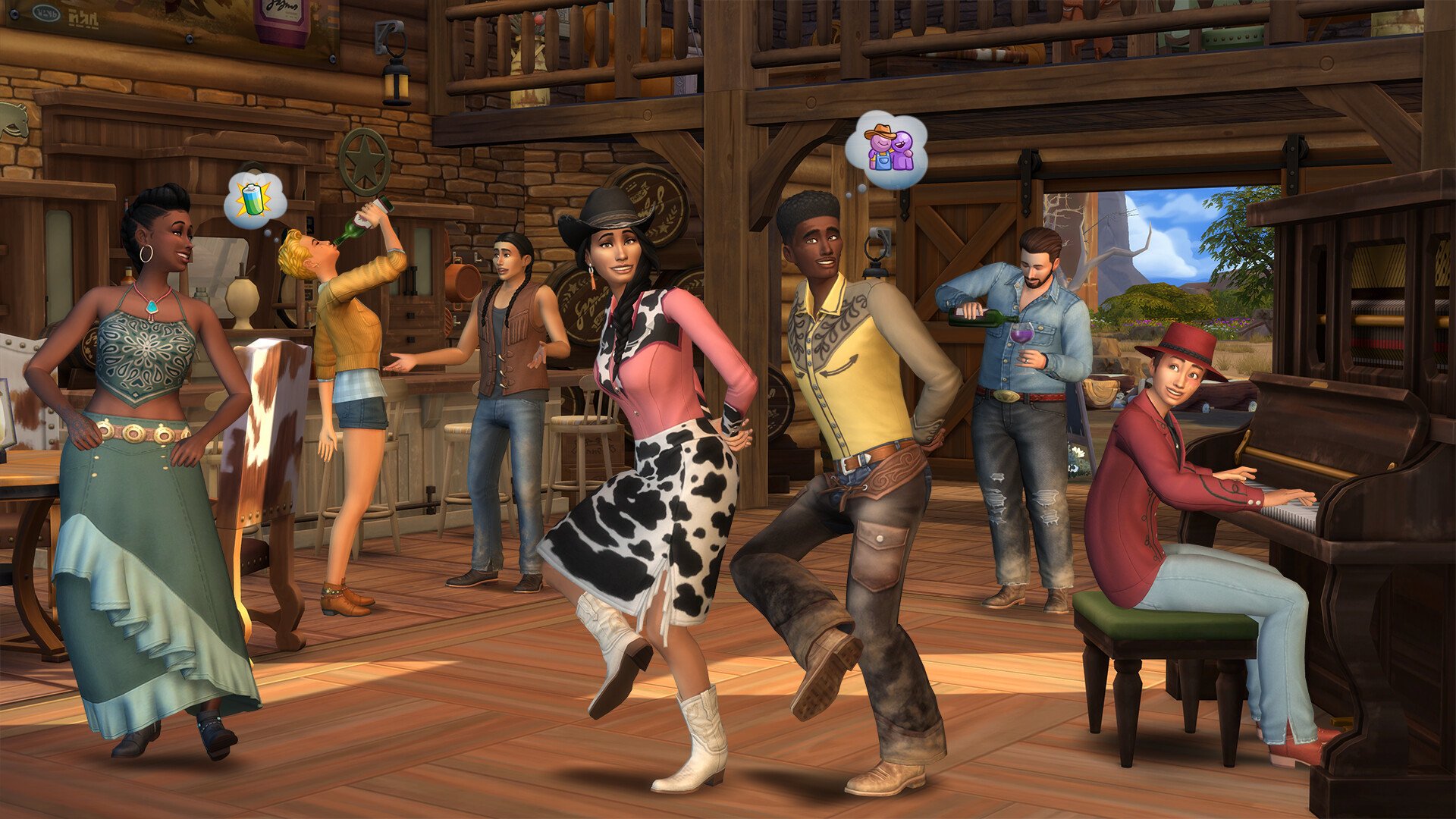 The Sims 4 Koňský ranč 3