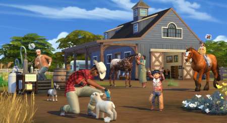 The Sims 4 Koňský ranč 1