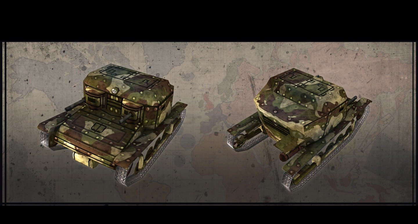 Hearts of Iron 3 Axis Minors Vehicle Pack 10