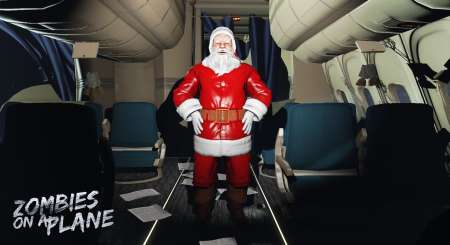 Zombies on a Plane Santa 1