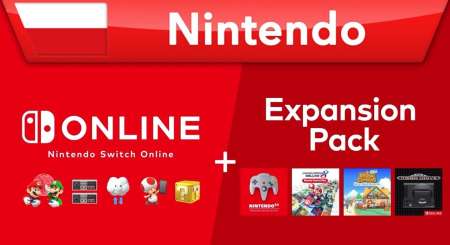 Nintendo Switch Online 365 Dní Family Membership + Expansion Pack 1