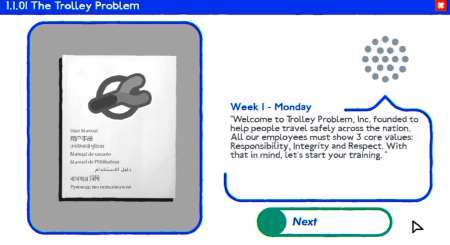 Trolley Problem, Inc. 1